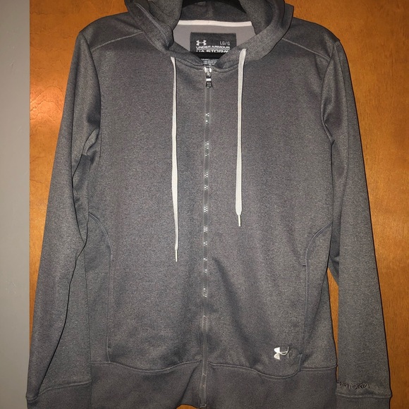 womens under armour zip up hoodie